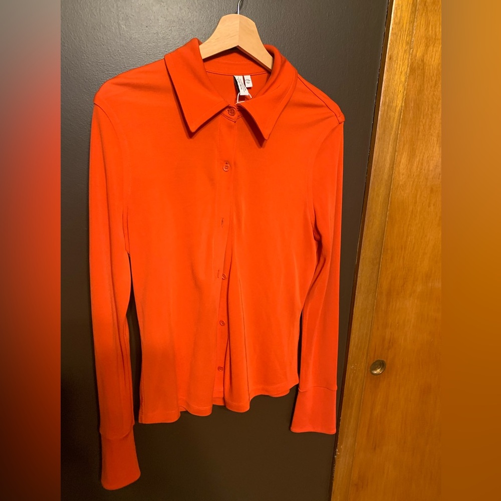 & Other Stories stylish red top